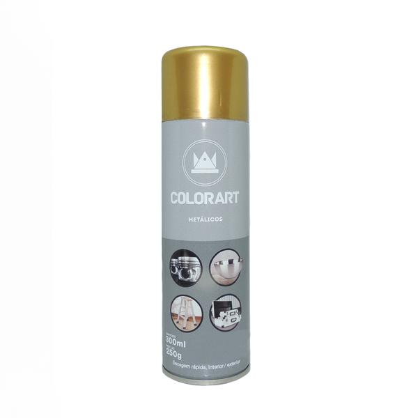 Spray Metalico Bronze 300ml Colorart