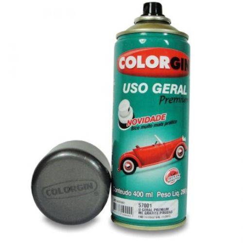 Spray Uso Geral Grafite Médio para Rodas Ref 55031 - COLORGIN