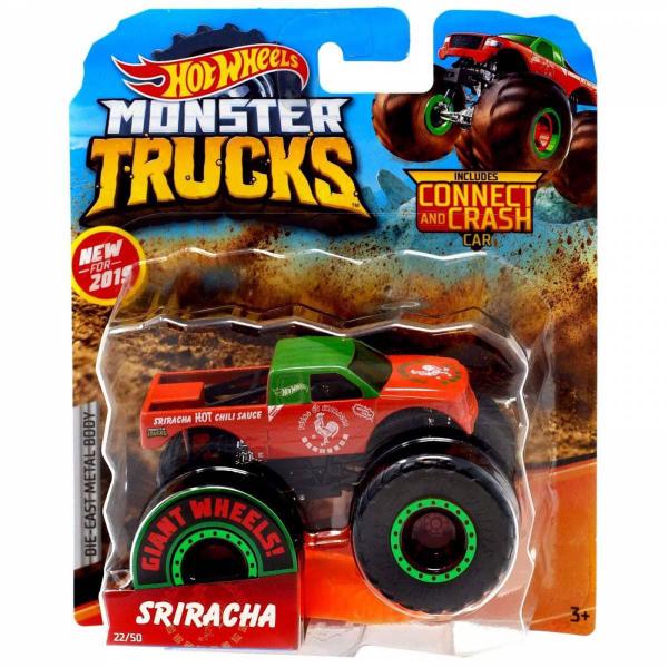 Sriracha Monster Trucks Hot Wheels - Mattel GJF34