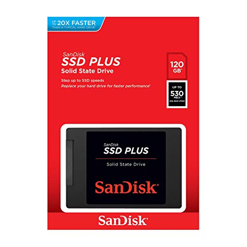 SSD 120GB Sandisk SSD Plus
