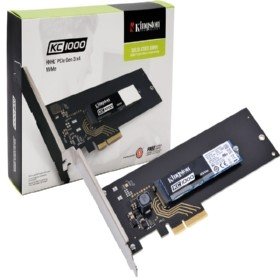 SSD 240GB Kingston KC1000 M.2 HHHL Pcie GEN3X4 NVME Desktop Notebook Ultrabook SKC1000H/240G