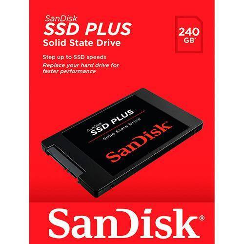 SSD 240Gb SanDisk PLUS