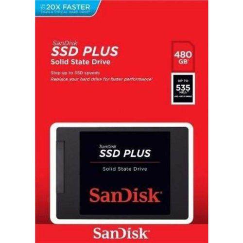 Tudo sobre 'Ssd 480gb Plus 2.5 Sata Iii 535mbs Sandisk'