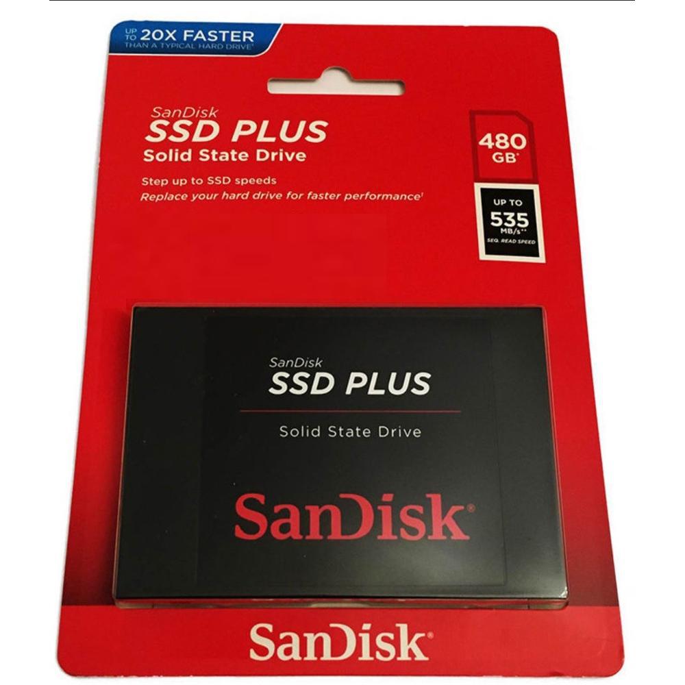 Ssd 480gb Sandisk Plus G26 - Lançamento