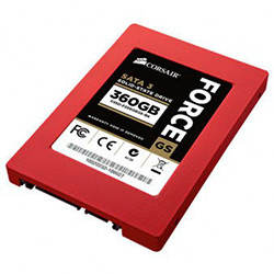 SSD 2.5 360GB Sata III - 6GB/S - Corsair Force Series GS CSSD-F360GBGS-BK