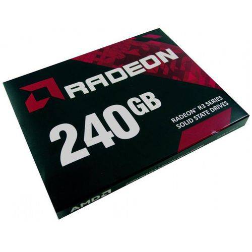 Ssd Amd Radeon R3 Series 240gb, 2.5", Sata 6gb/s - R3sl240g