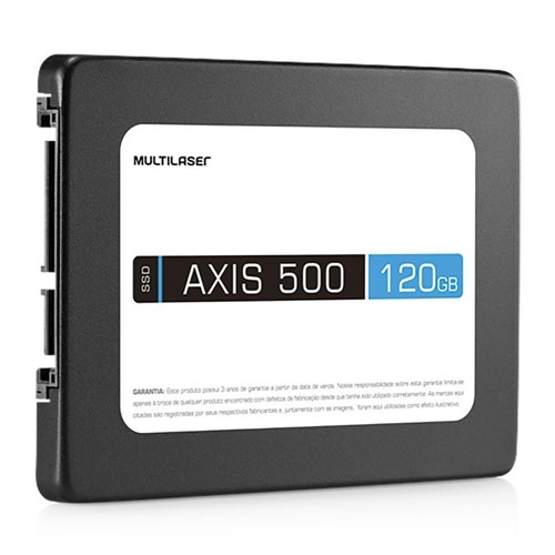 SSD Axis 500 2,5" SS100 120gb Sata III Multilaser