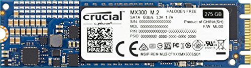SSD Crucial MX300 275GB M.2 - CT275MX300SSD4