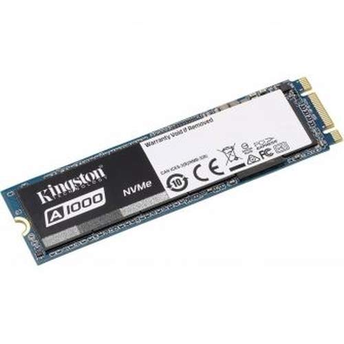 SSD Desktop Notebook Kingston 480GB A1000 M.2 M.2 2280 PCIE NVME Ger 3.0 X2 SA1000M8/480G