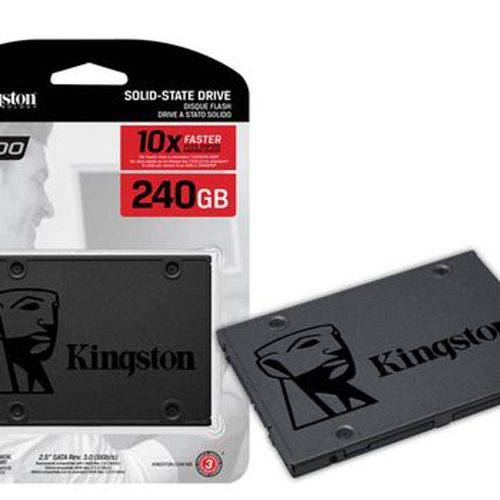 Ssd Desktop Notebook Ultrabook Kingston Sa400s37/240g A400 240gb 2.5" Sata Iii Blister