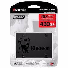 Ssd Desktop Notebook Ultrabook Kingston Sa400s37/480g A400 480gb 2.5" Sata Iii Blister