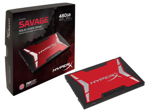 SSD Gamer HYPERX SHSS37A/480G Savage 480GB 2.5" SATA III BOX