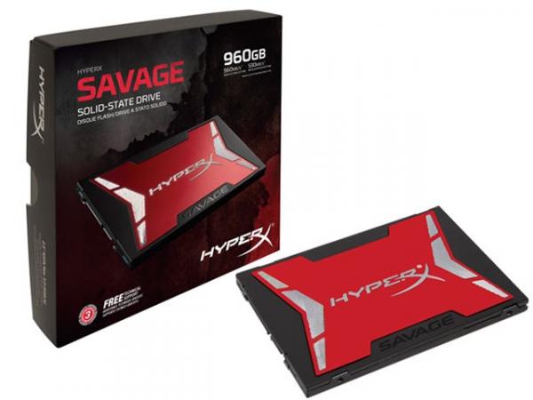 Ssd Gamer Hyperx Shss37a/960g Savage 960gb 2.5 Sata Iii Box