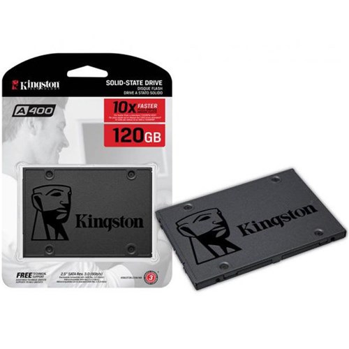 SSD Kingston 120gb SATA 500MB/s A400