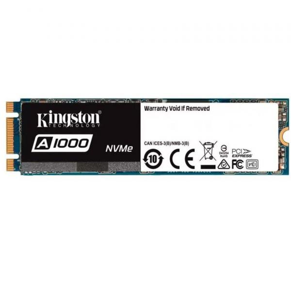 SSD Kingston A1000 480GB M.2 2280 PCIe NVMe SA1000M8/480G