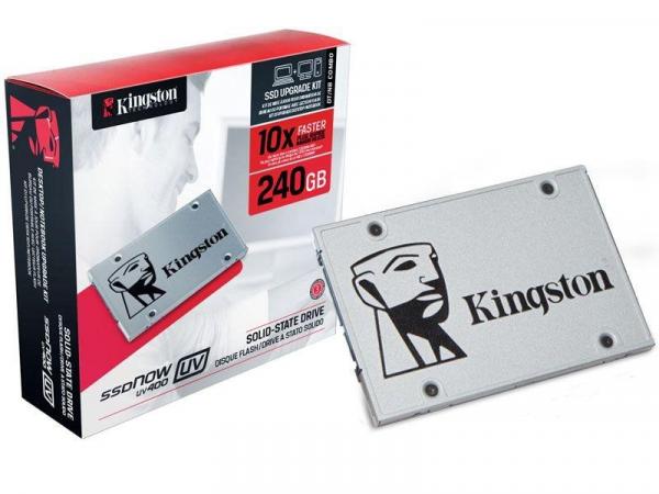 SSD Kingston Kit Desktop Notebook 240G UV400 240GB 2.5" SATA III BOX SUV400S3B7A