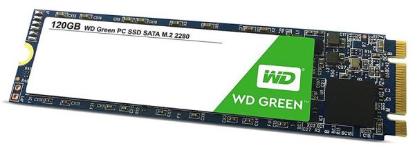 SSD M.2 120GB Western Digital Green - 545 MB/s de Leitura - WDS120G2GOB