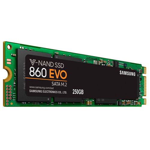 SSD M.2 250GB Samsung 860 EVO SATA 3 550mb/s MZ-N6E250