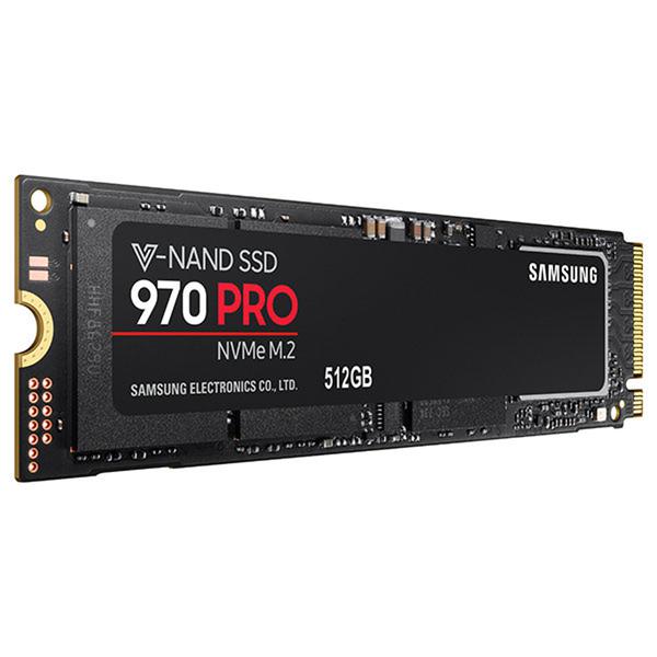SSD - M.2 (2280 / PCIe NVMe) - 512GB - Samsung 970 PRO - MZ-V7P512E / MZ-V7P512BW