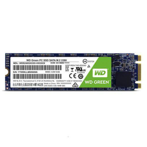 SSD - M.2 (2280 - SATA) - 240GB Western Digital Green WDS240G2G0B