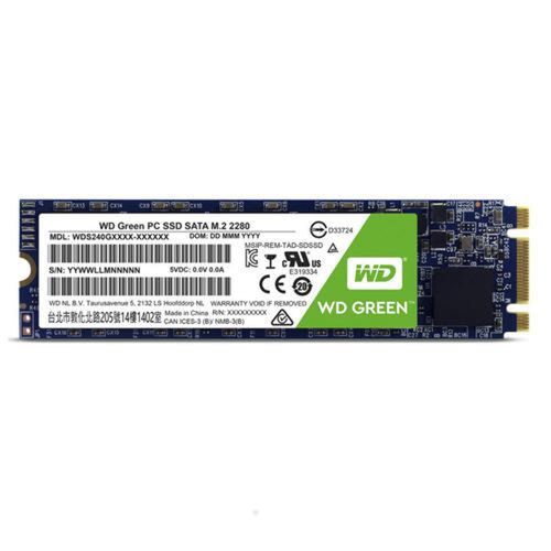 SSD - M.2 (2280 - SATA) - 120GB Western Digital Green WDS120G2G0B