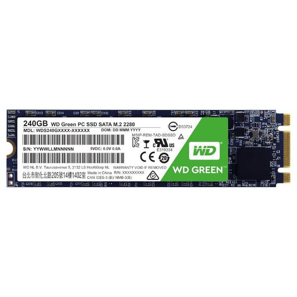 SSD - M.2 (2280 - SATA) - 240GB Western Digital Green WDS240G2G0B