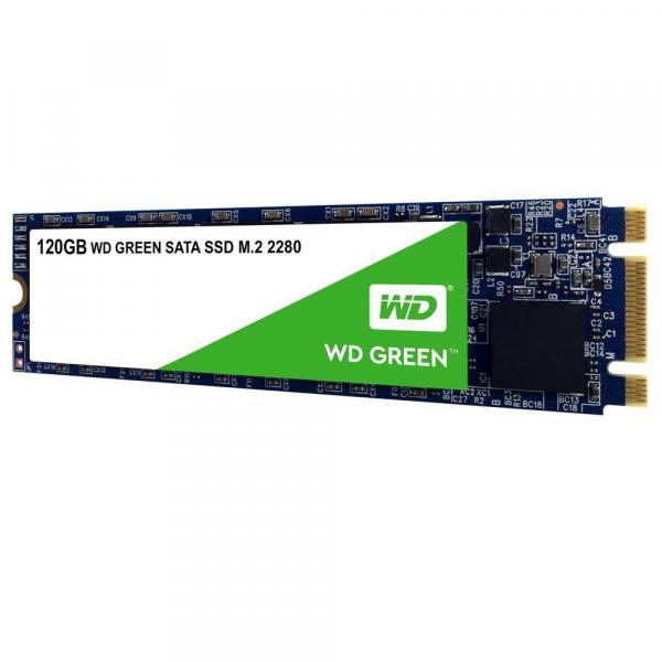 SSD M2 Western Digital Green 2280 120gb Leituras: 545mb/S - Wds120g2g0b