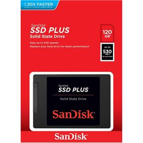 SSD Plus 120GB SanDisk SDSSDA-120G-G26
