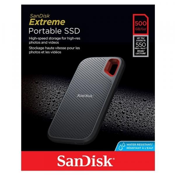 Ssd Sandisk 500gb Extreme 550 Mb/s Externo Portátil