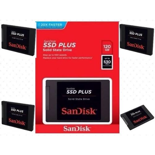 Ssd Sandisk Plus 120gb 535mb/s G27 Pc Notebook