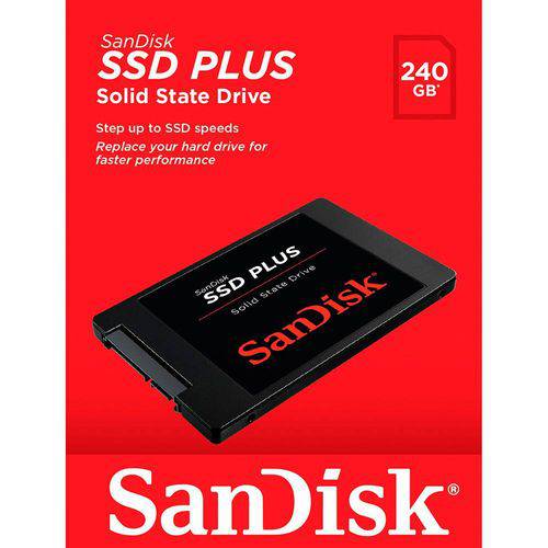 Ssd Sandisk Plus 240gb 530mb/s
