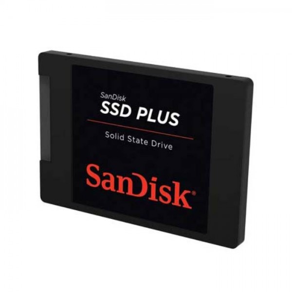 Ssd Sandisk Plus Ssd 240gb Sata Iii Leituras: 530mb/S e Gravações: 440mb/S - SDSSDA-240G-G26