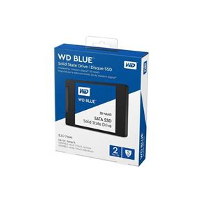 SSD 2TB Western Digital WD BLUE SATA III Nova Versão 3D VNAND - Modelo WDS200T2B0A