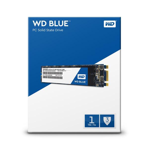 SSD WD Blue 1 TB SATA M.2 - WDS100T1B0B