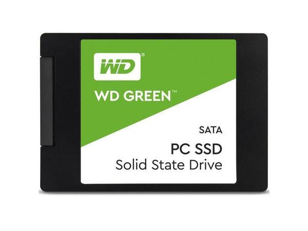SSD WD Green, 240GB, SATA, Leitura 545MB/s, Gravacao 465MB/s
