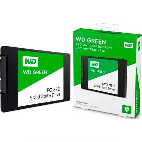 Ssd Wd Green 480gb 2.5" 7mm