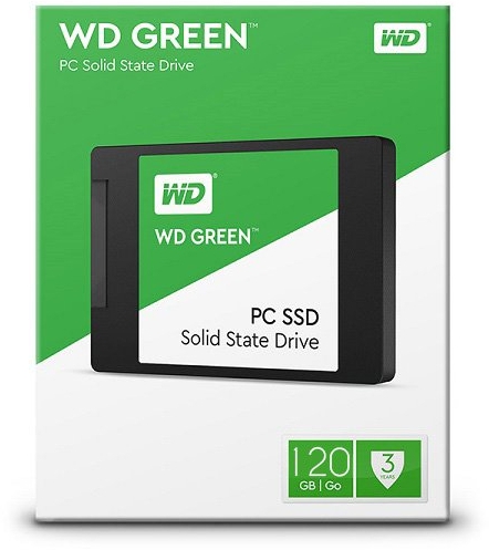 SSD WD (Western Digital) 120GB WD Green SATA III 2.5' - WDS120G2G0A