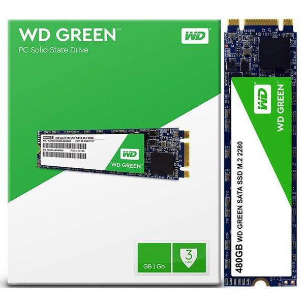 SSD WD (Western Digital) 480GB WD Green M.2 2280 - WDS480G2G0B