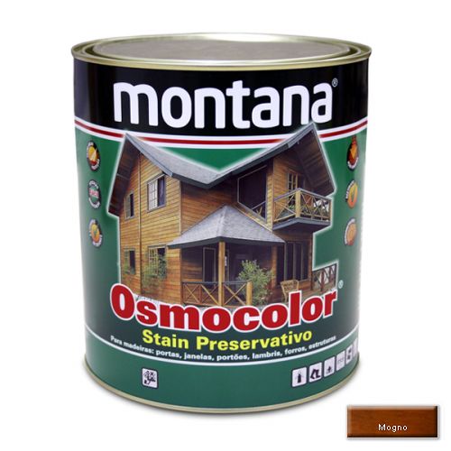 Stain Acetinado Mogno Osmocolor Montana 0,9l