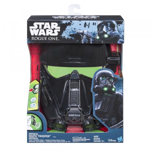 Star Wars Máscara Eletrônica com Modulador de Voz Imperial Death Trooper Imperial Hasbro B7094