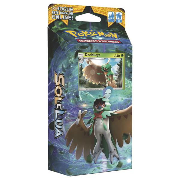 Starter Deck Pokémon Sol e Lua TCG Decidueye Sombra Florestal - Copag