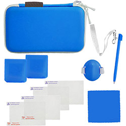 Starter Kit para 3DS XL e DSi XL - Azul - Tech Dealer