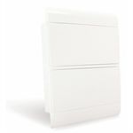 Steck Quadro Distribuição Embutir 24 Disjuntores Din Branco