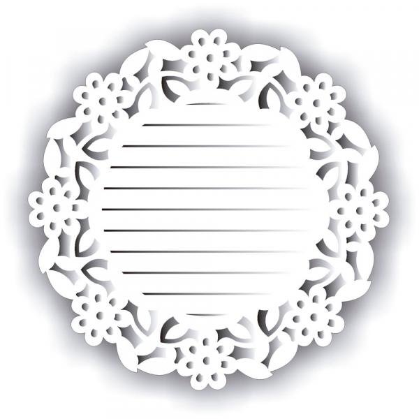 Stencil de Acetato para Pintura OPA 30,5 X 30,5 Cm - 2098 Mandala Flor