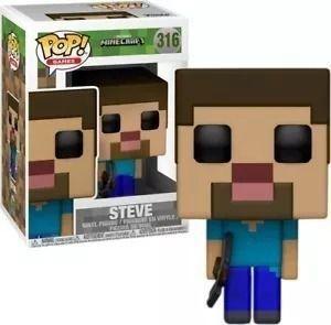 Steve Pop Funko 316 - Minecraft - Pop Games - Funko Pop