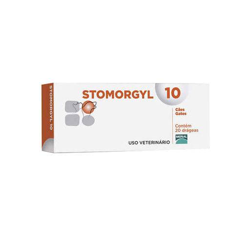 Stomorgyl 10mg Antibiótico Cães e Gatos C/ 20 Comp - Merial
