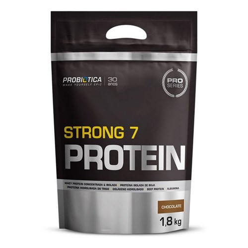 Strong 7 Protein - 1,8 Kg - Probiótica Chocolate