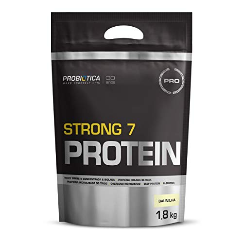 Strong 7 Protein - 1800g Baunilha - Probiótica, Probiótica