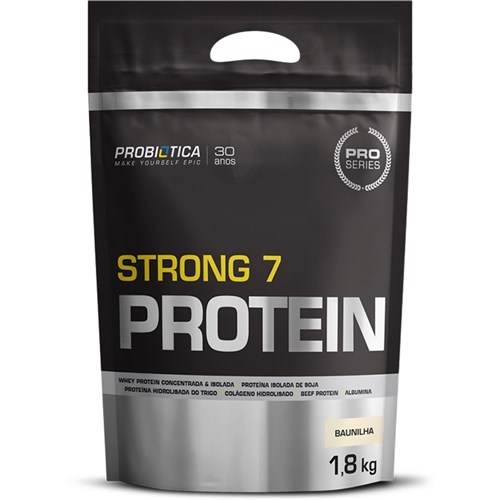 Strong 7 Protein 1800G Probiótica - Baunilha