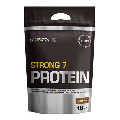 Strong 7 Protein Probiótica Chocolate 1,8kg